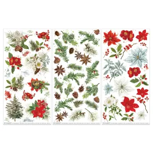 49 and Market - Evergreen Season - 6x12 "Botanical" Rub-ons