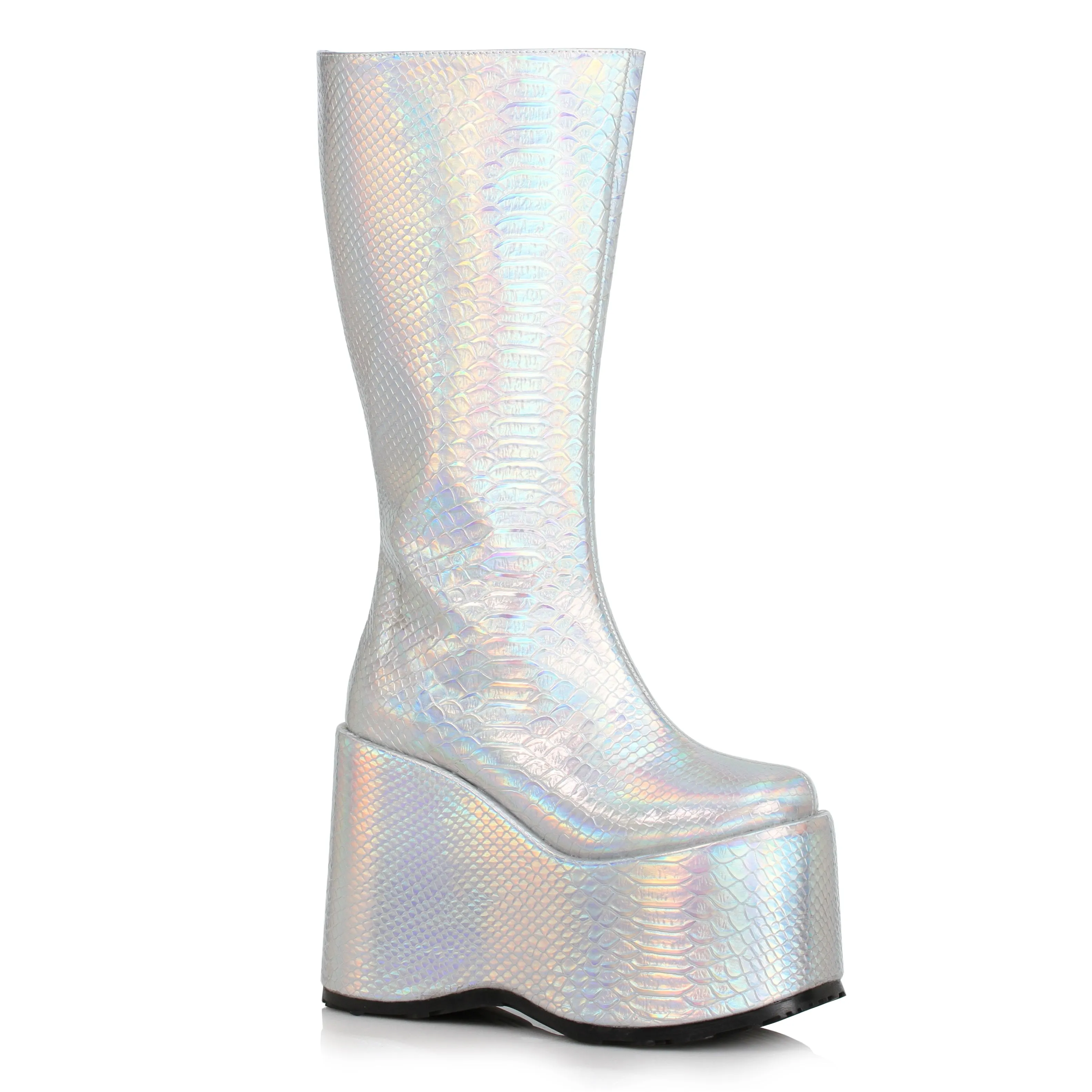 500-AMARA 5" Chunky Heel Platform Boot