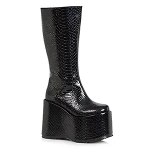 500-AMARA 5" Chunky Heel Platform Boot