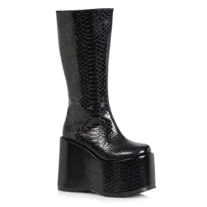 500-AMARA 5" Chunky Heel Platform Boot