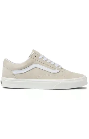 (8G19G9) Pig Suede Old Skool Shoes   Sandshell