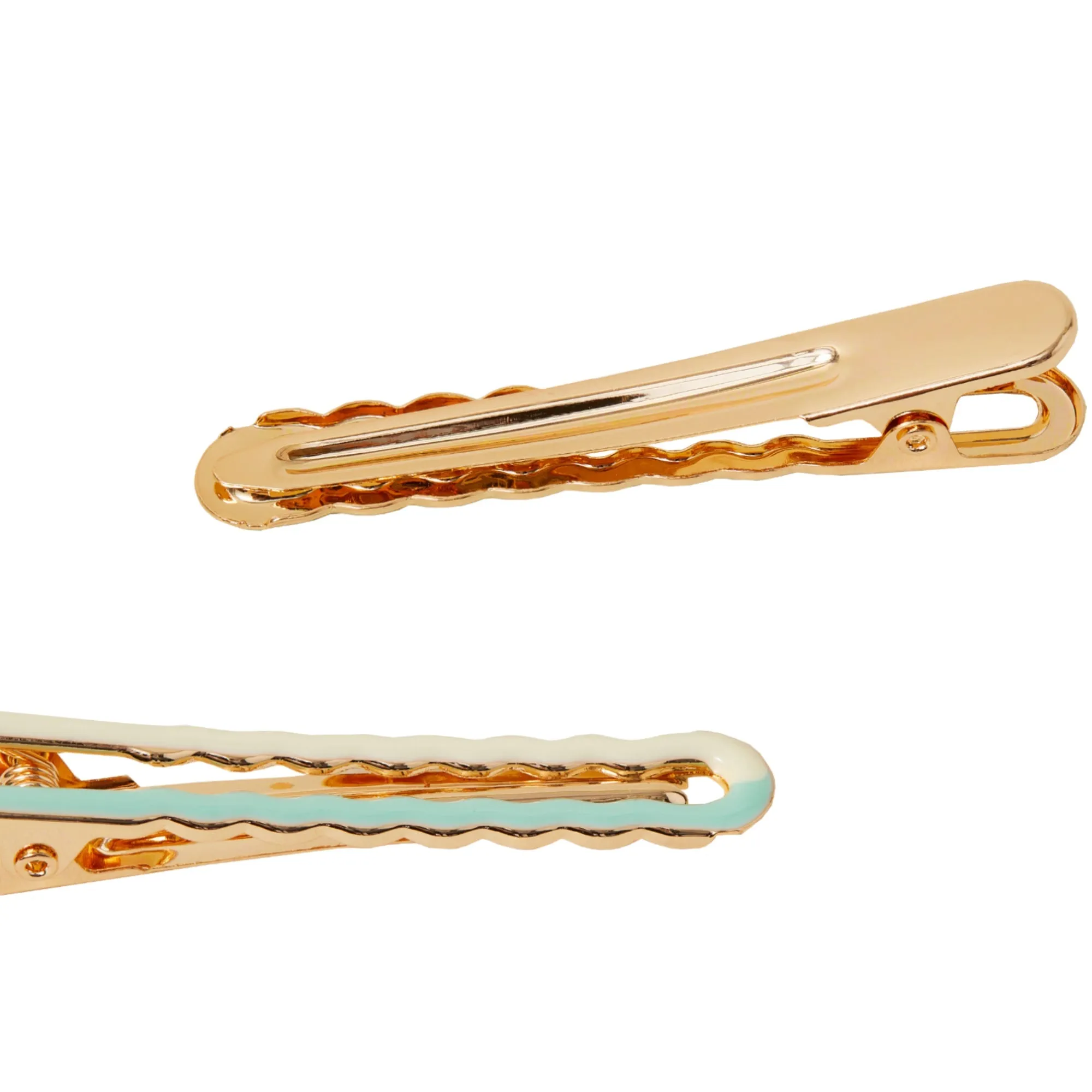 Accessorize London Women's Multi Two-Tone Hair Clips 2-Pack
