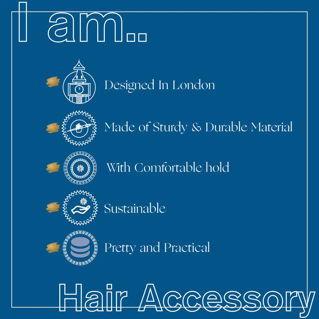 Accessorize London Women's Multi Two-Tone Hair Clips 2-Pack