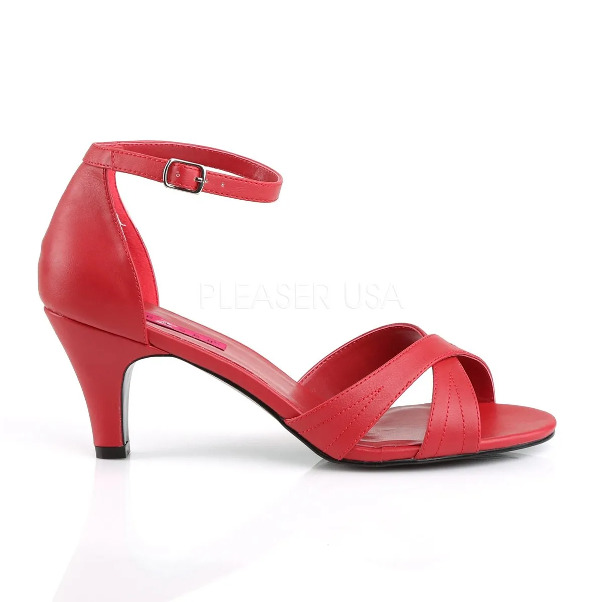 Ankle Strap Sandal with 3-inch Heel 3-colors DIVINE-435