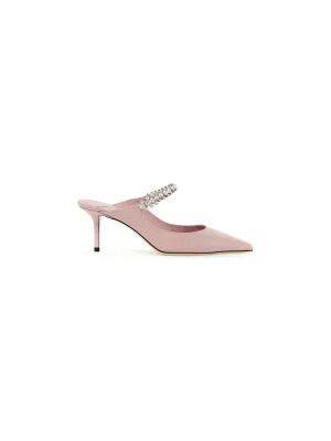 Bing 65 Lizard Embossed Leather Mules