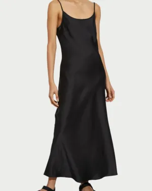 Black Haley Slip Dress