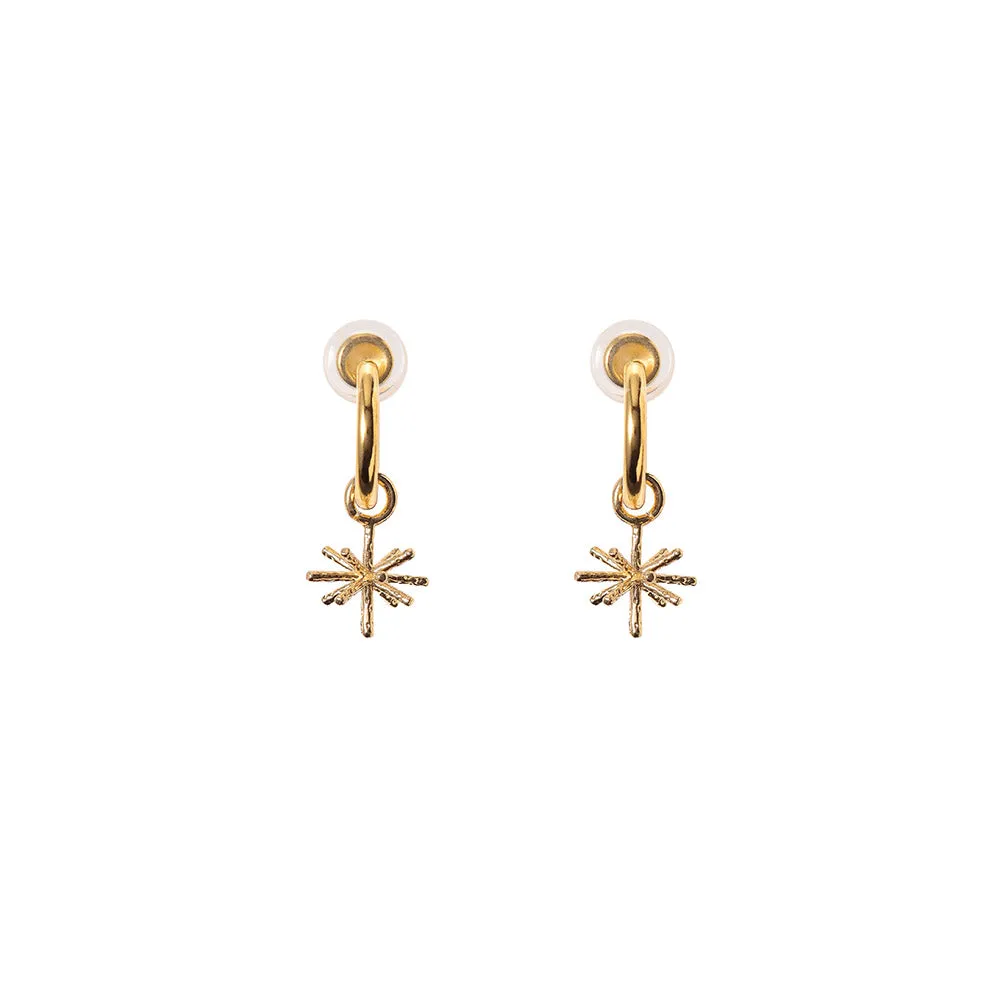 Bright Star Huggie Clip Ons