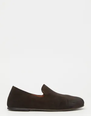 Brown Suede Steccoblocco Slip On Loafers