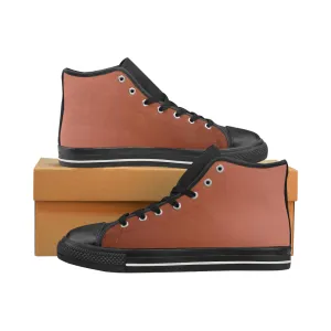 Buy Kids's Ginger Solids Print Canvas High Top Shoes at TFS