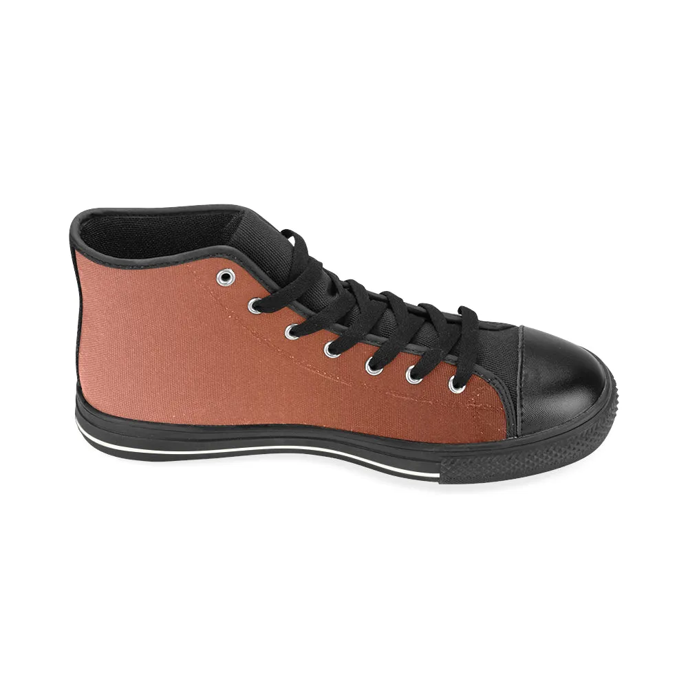 Buy Kids's Ginger Solids Print Canvas High Top Shoes at TFS