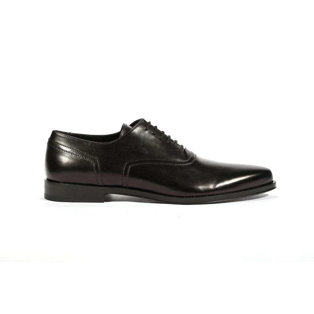 Cesare Paciotti Luxury Italian Men's Oxfords Baby Lux Black P Designer Shoes (CPM5416)