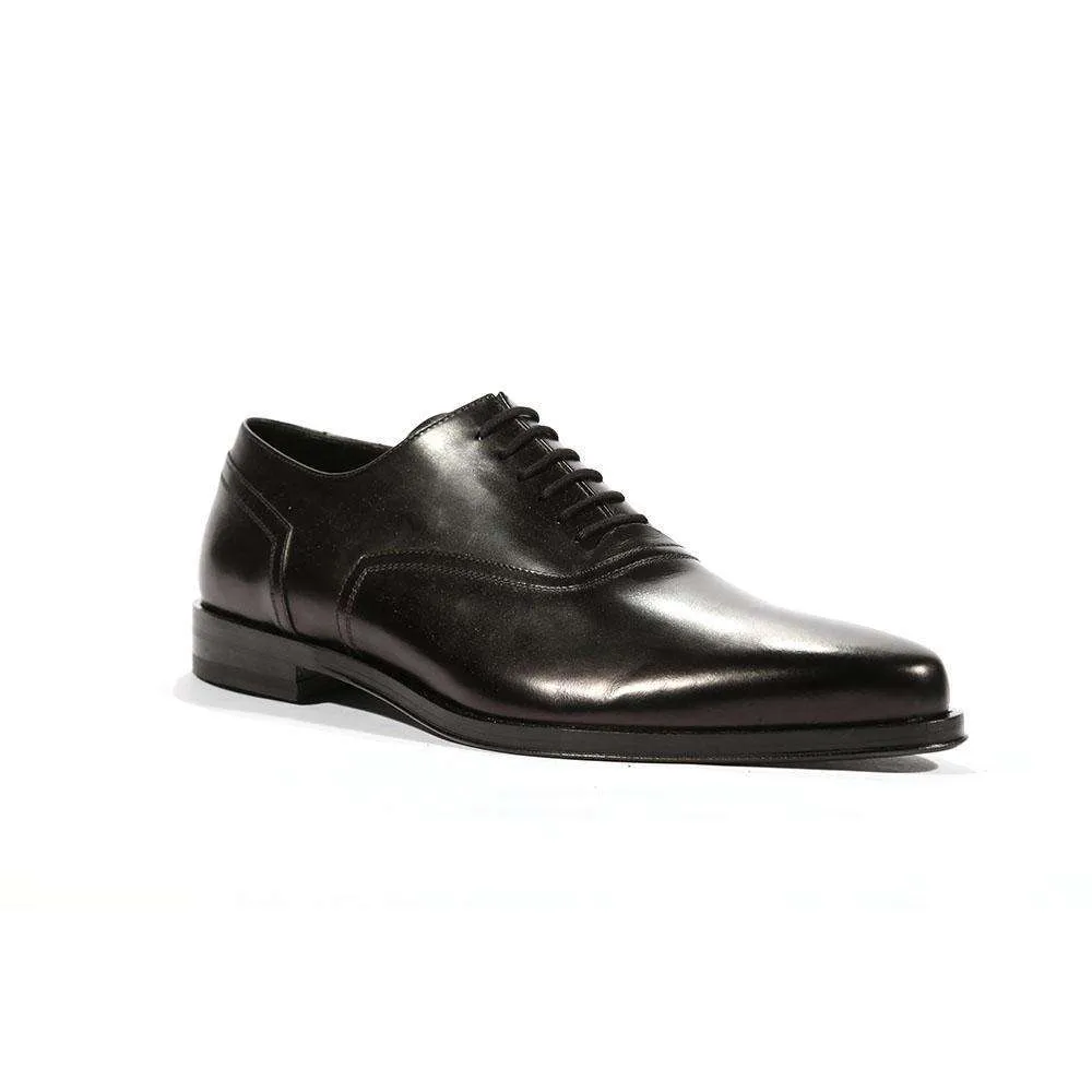 Cesare Paciotti Luxury Italian Men's Oxfords Baby Lux Black P Designer Shoes (CPM5416)