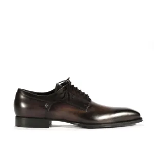 Cesare Paciotti Men's Shoes Gray Calf-Skin Leather Oxfords (CPM5489)