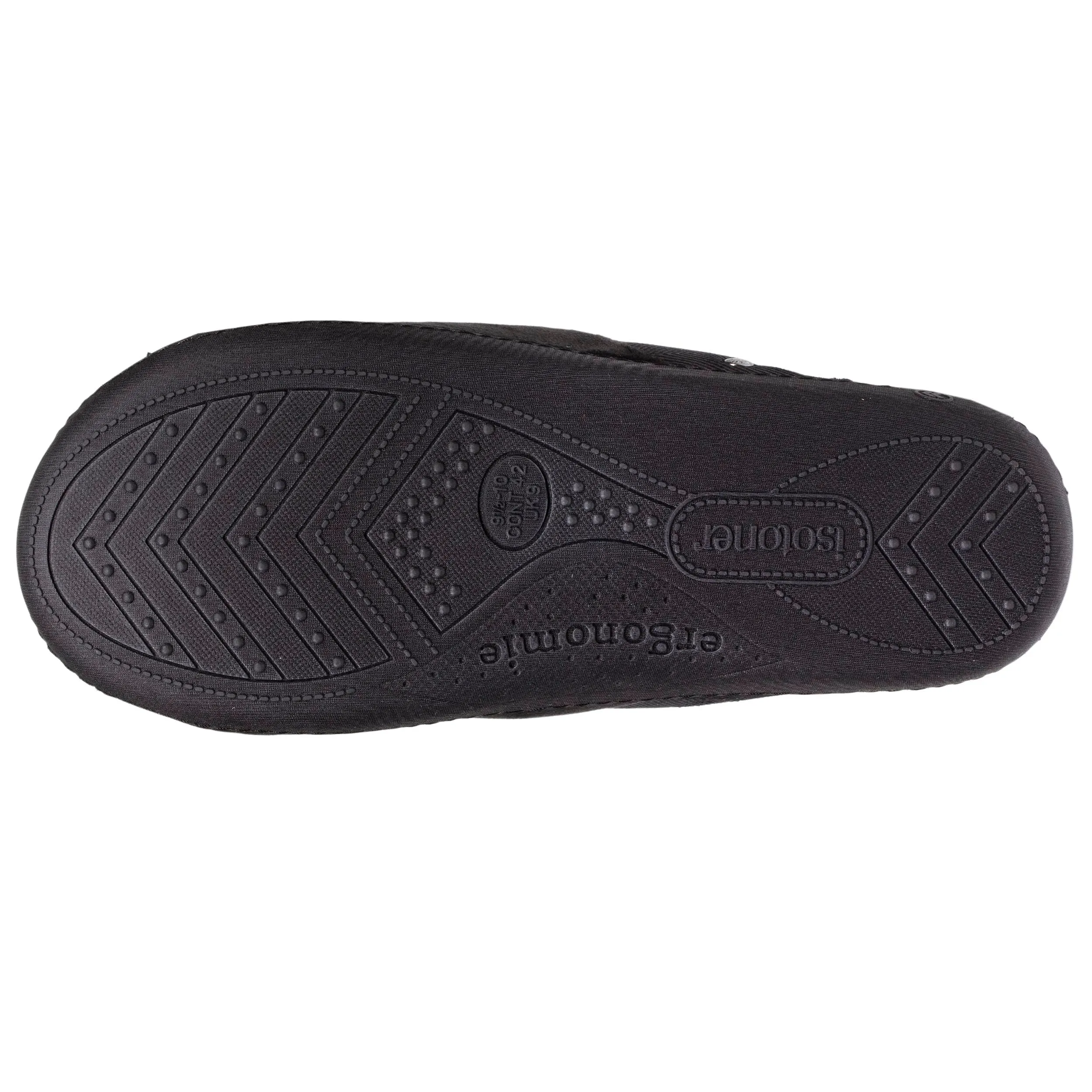 Chaussons mules ergo Homme Noir