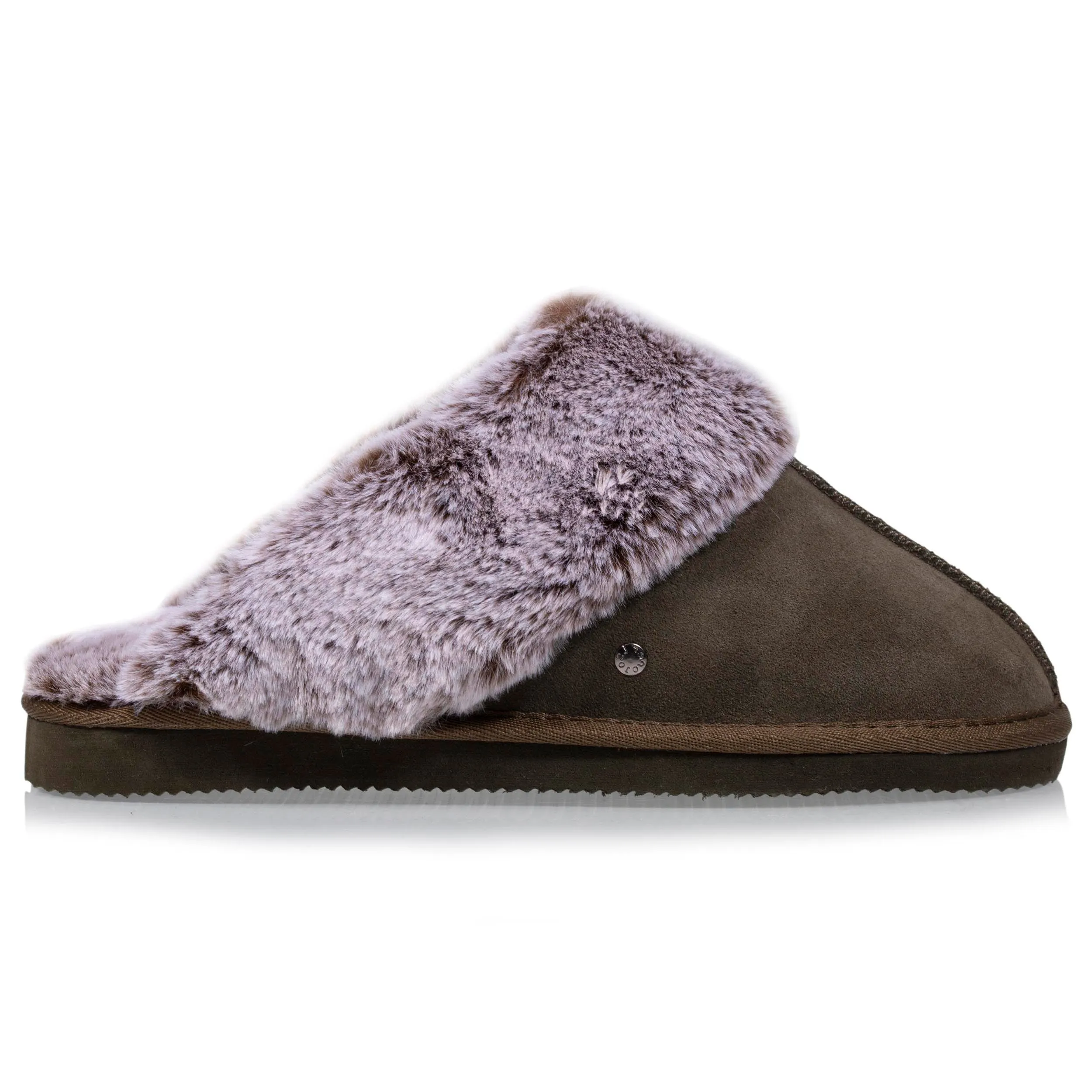 Chaussons mules EVA Femme Kaki