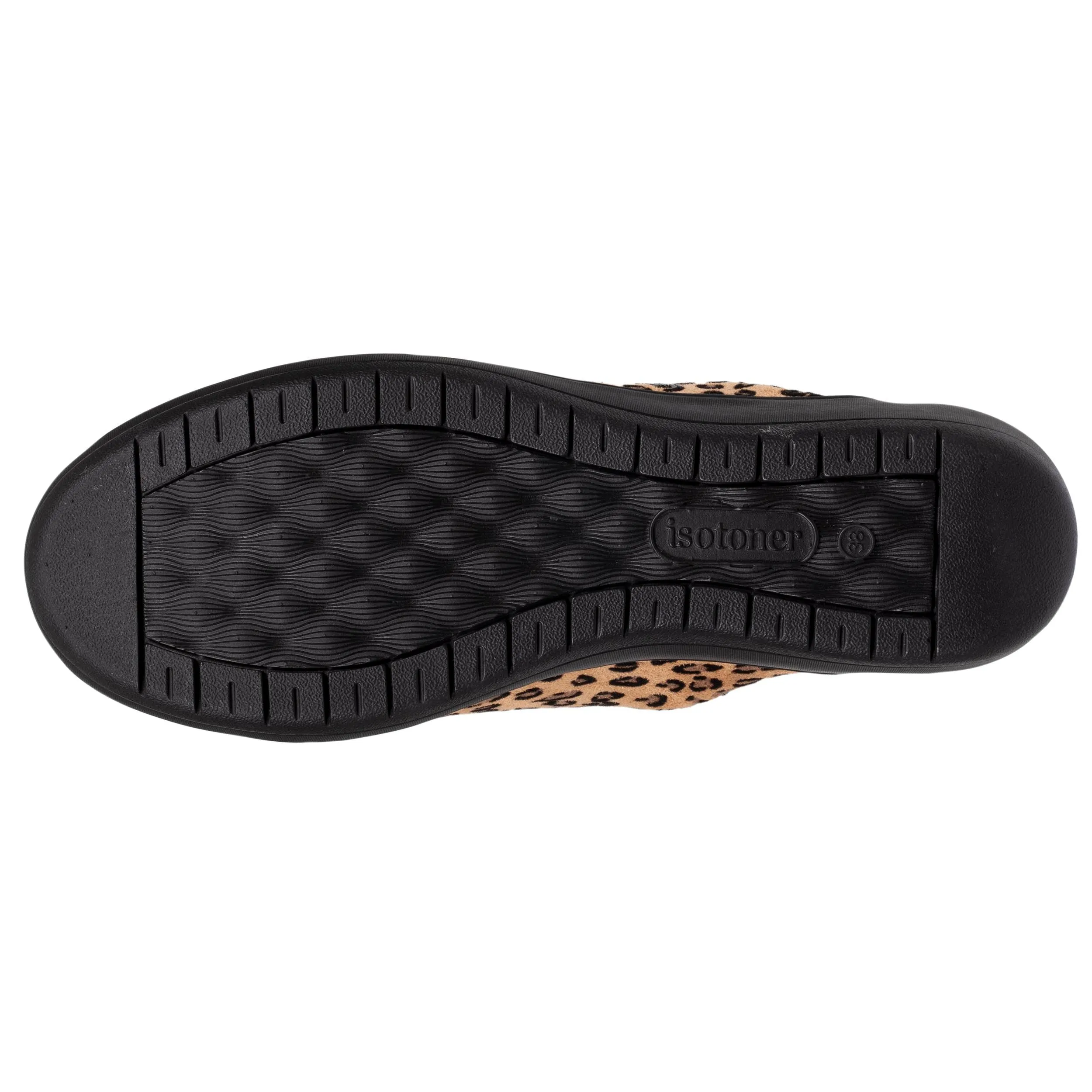 Chaussons mules talon Femme Léopard