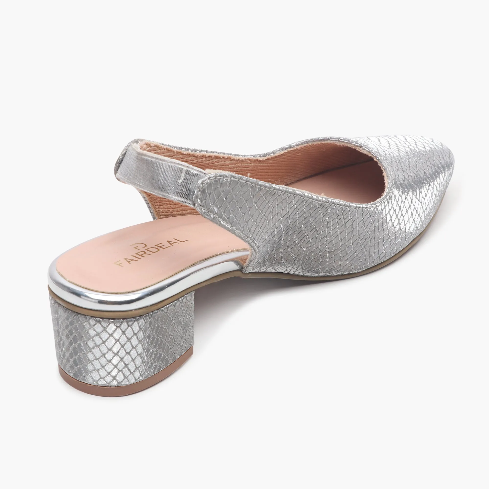 Closed Toe Backstrap Mules