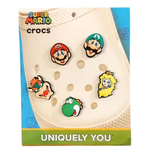 CROCS- 5 PCK. SUPER MARIO JIBBITZ