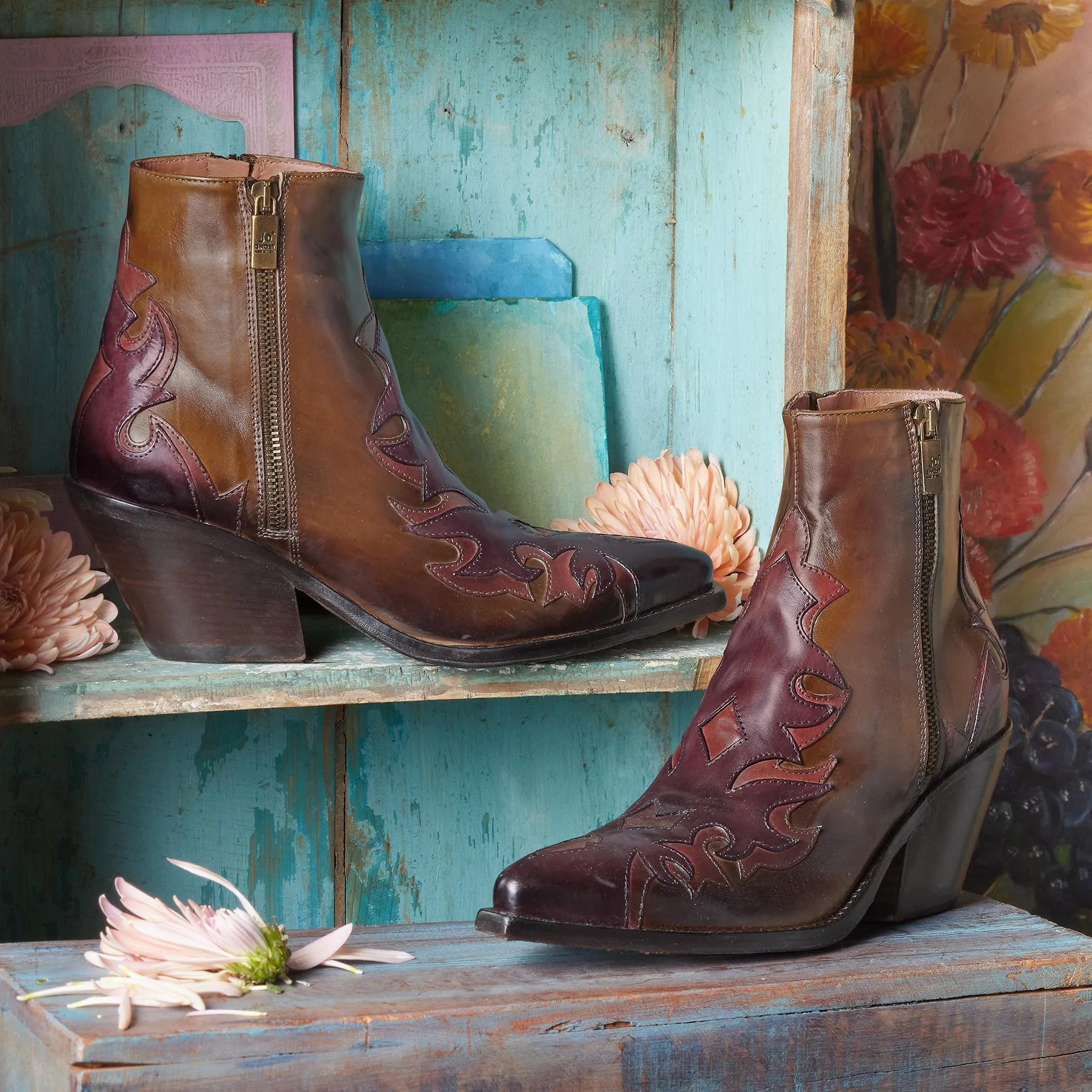 Emblazoned Boots