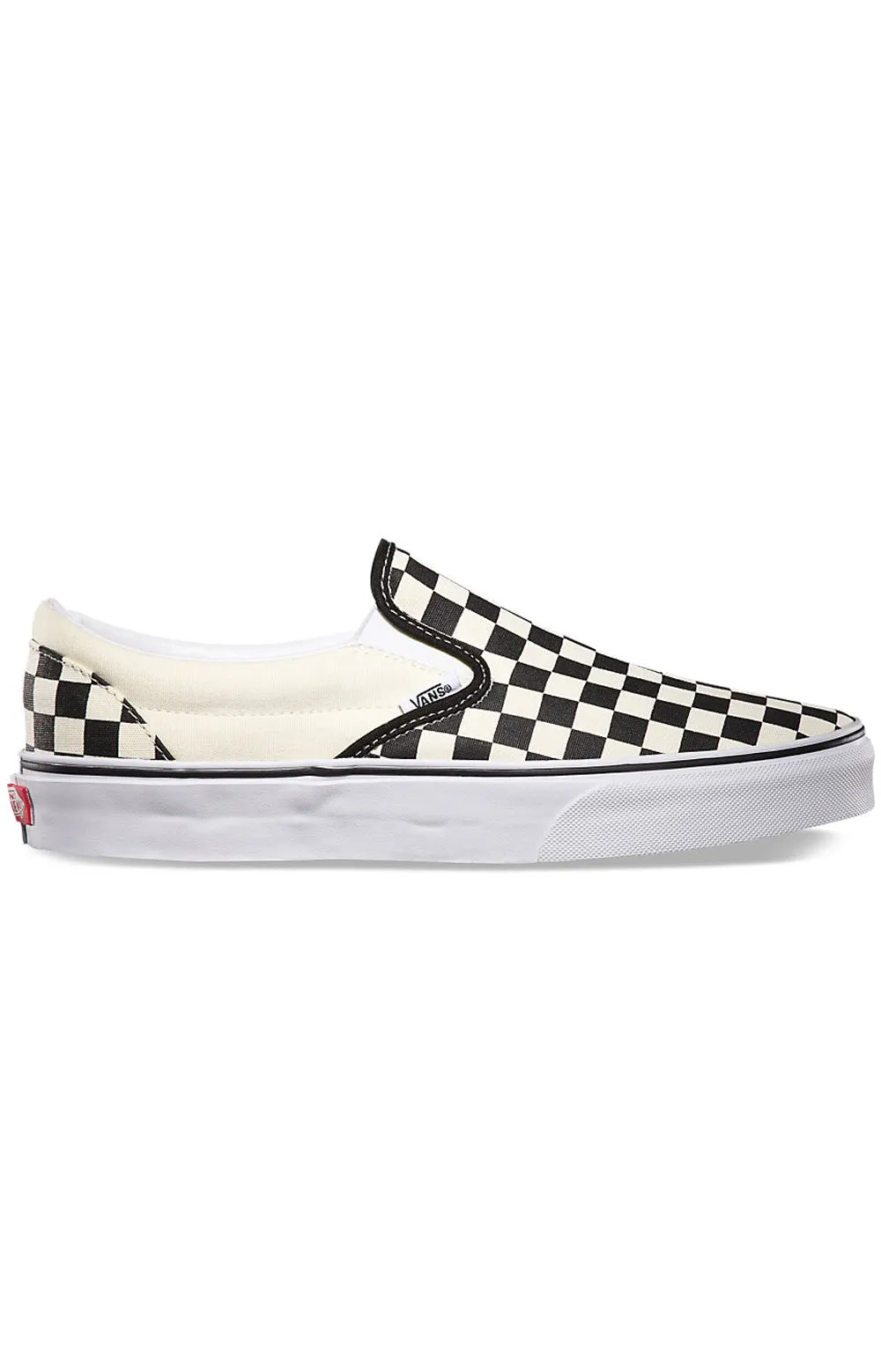 (Eyebww) Classic Slip On Shoe   Black/White Checkerboard