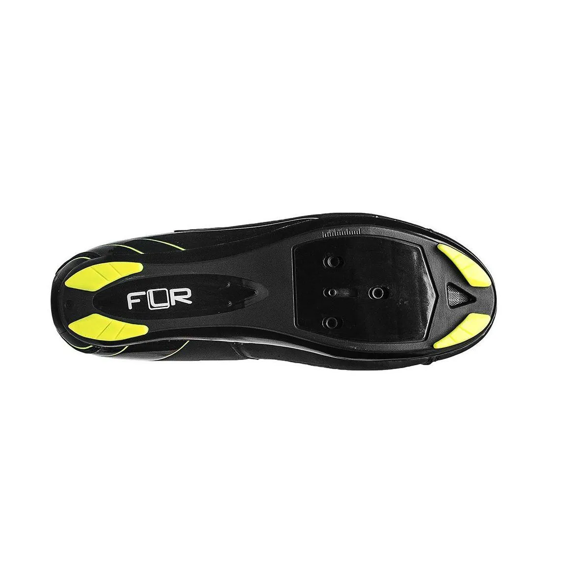 FLR F-35 Road Shoes - Black/Yellow