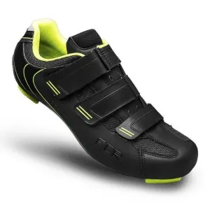 FLR F-35 Road Shoes - Black/Yellow