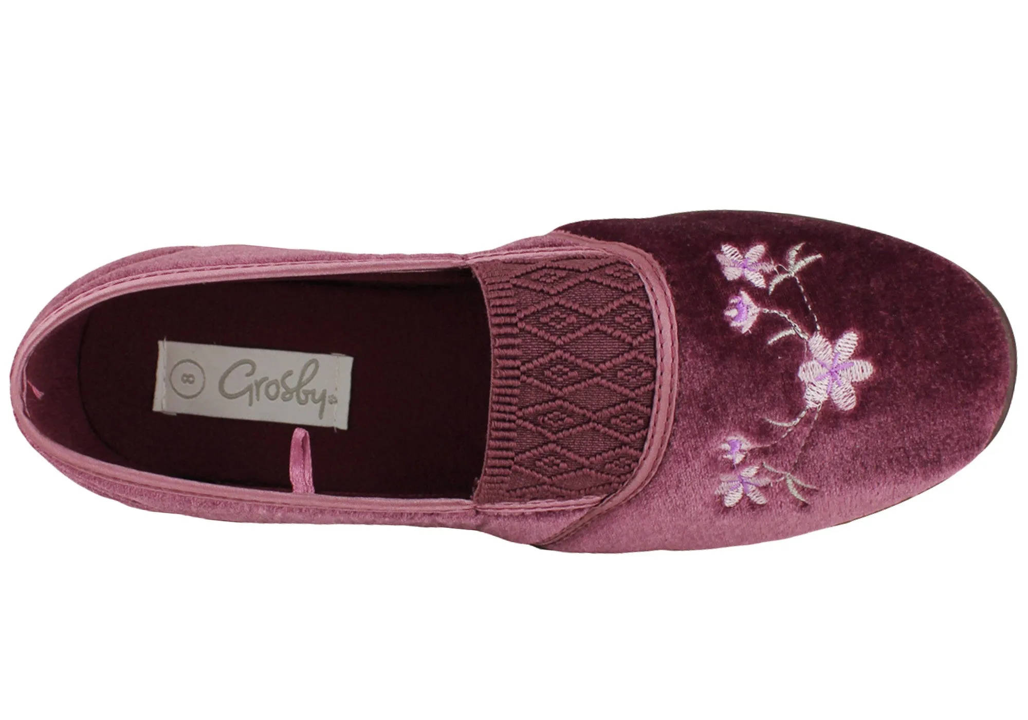 Grosby Sasha Womens Comfortable Indoor Slippers