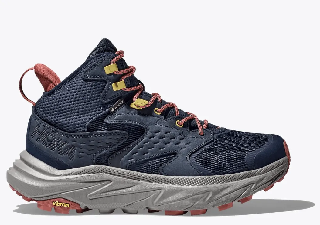 Hoka Men's Anacapa 2 Mid Gore-Tex® Hiking Boots- Outer Space/Grey
