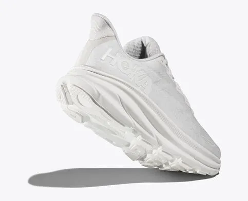 Hoka Women's Clifton 9 Running Shoes- White