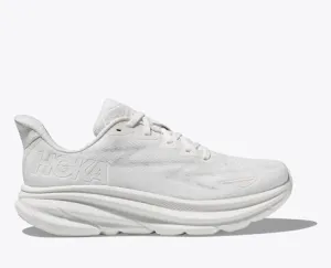 Hoka Women's Clifton 9 Running Shoes- White