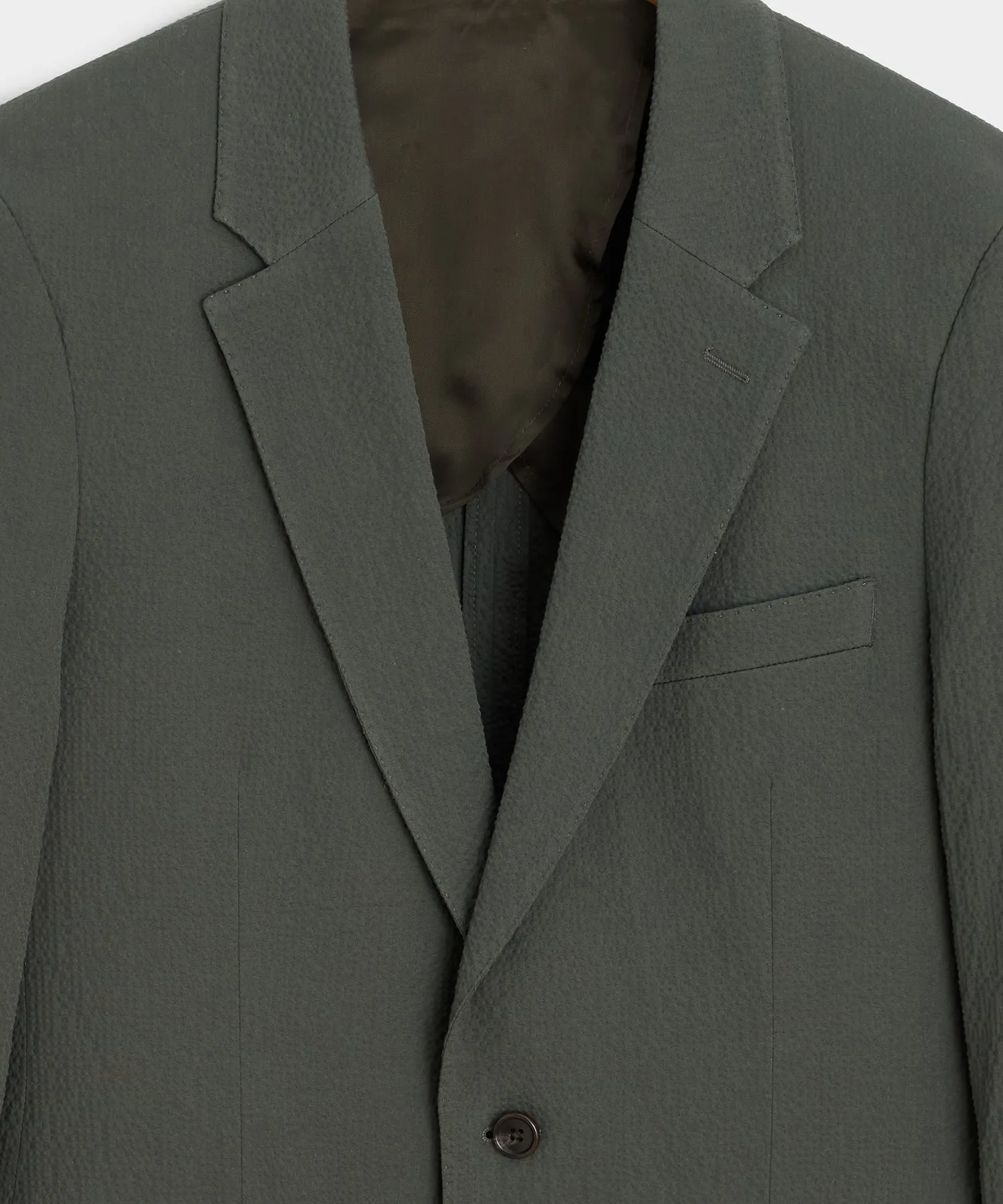 Italian Seersucker Sutton Jacket
