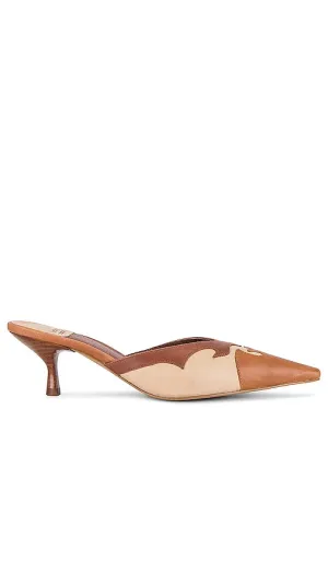 Jeffrey Campbell Dilettante Mule in Beige