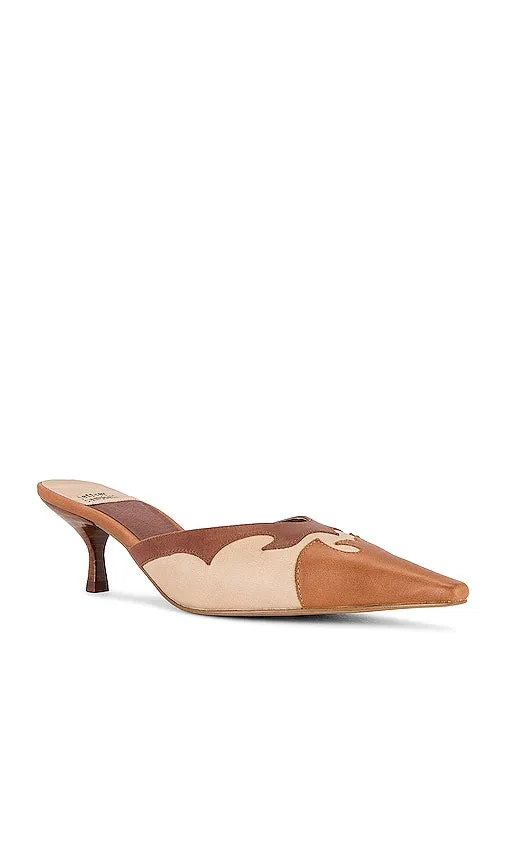 Jeffrey Campbell Dilettante Mule in Beige