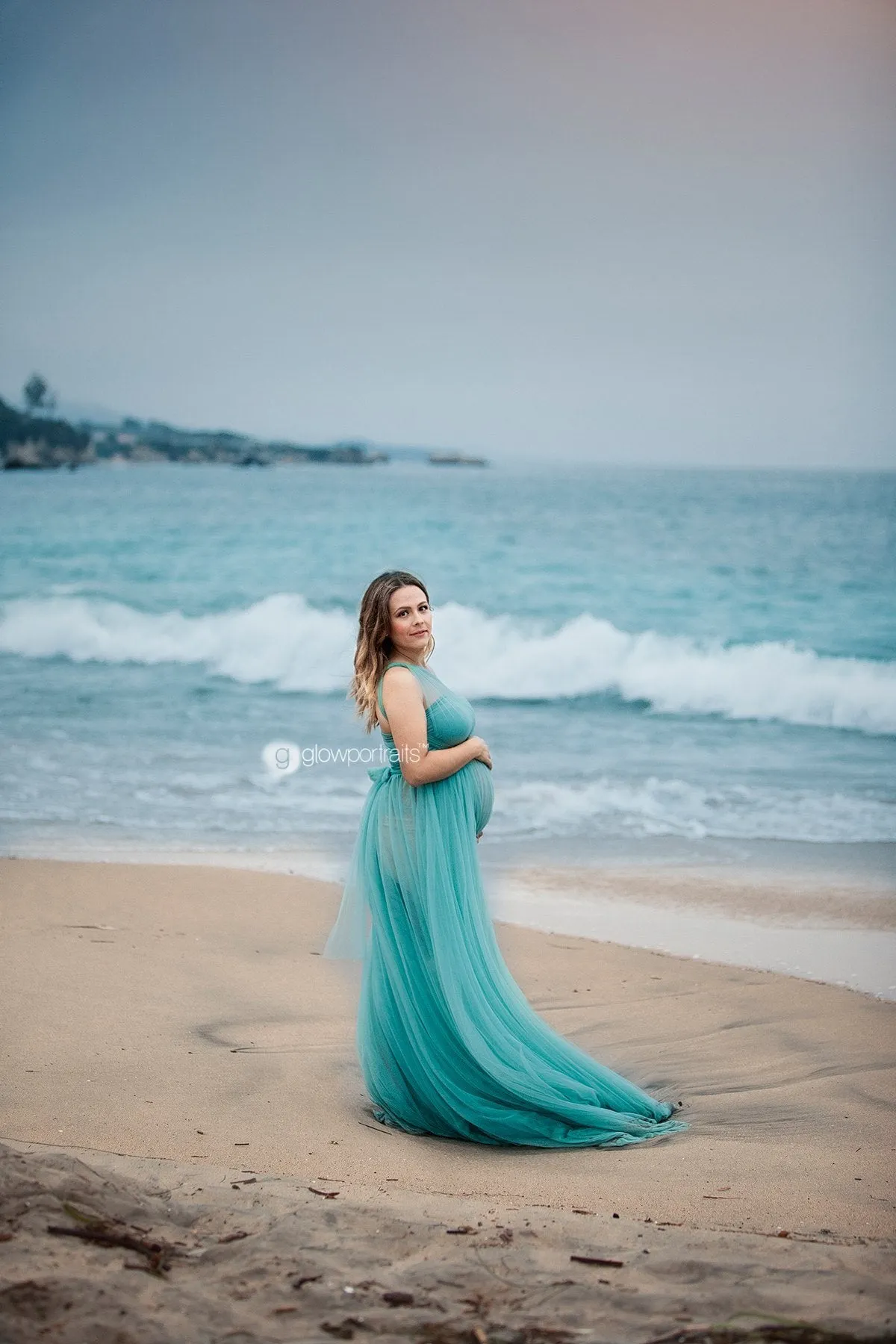 Kaitlyn Gown • Mesh Infinity Gown • Maternity Dress • Pregnancy Gown • Bridesmaid Dress • Senior Photos • Photo Shoot • Boho Dress | by Sew Trendy