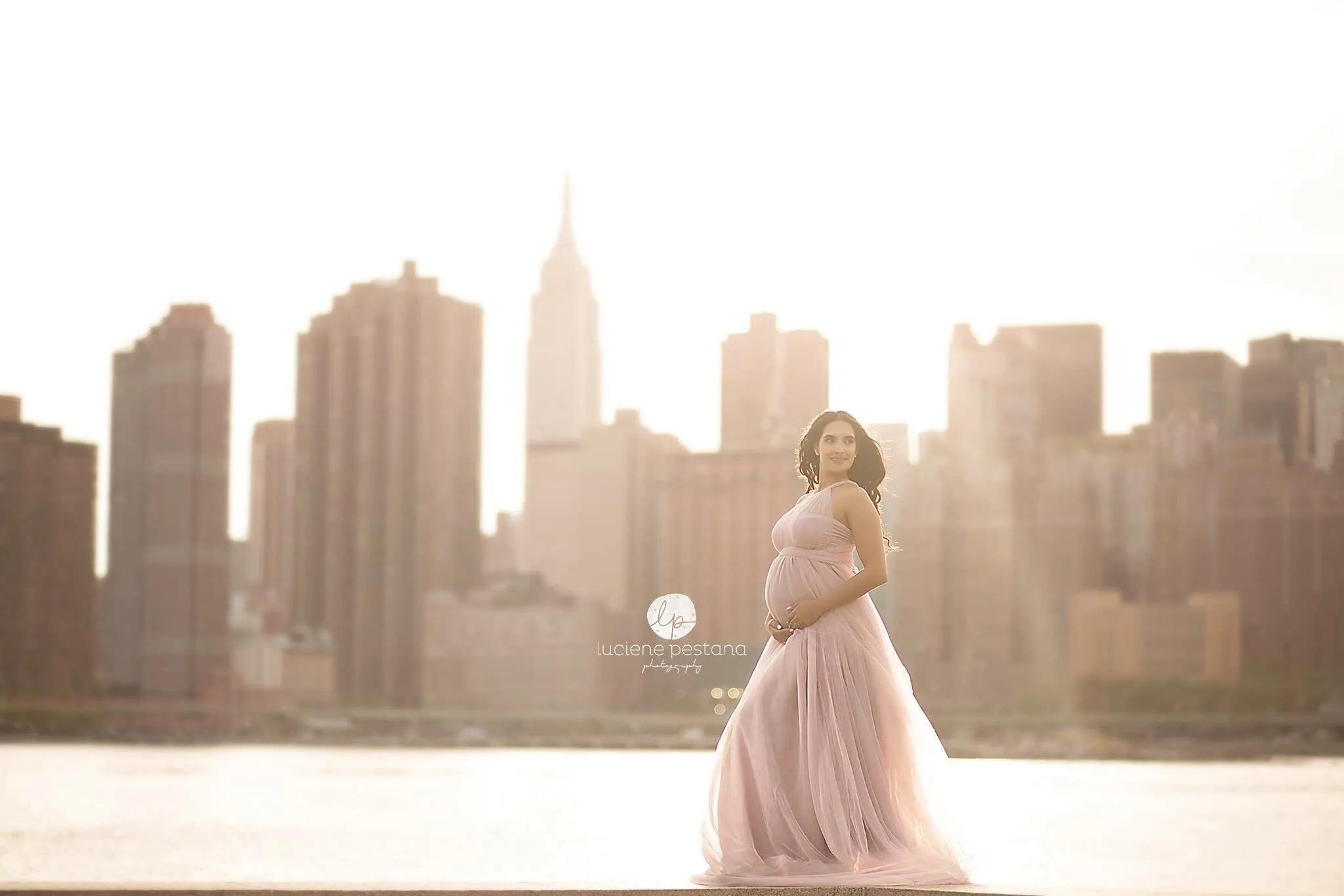 Kaitlyn Gown • Mesh Infinity Gown • Maternity Dress • Pregnancy Gown • Bridesmaid Dress • Senior Photos • Photo Shoot • Boho Dress | by Sew Trendy