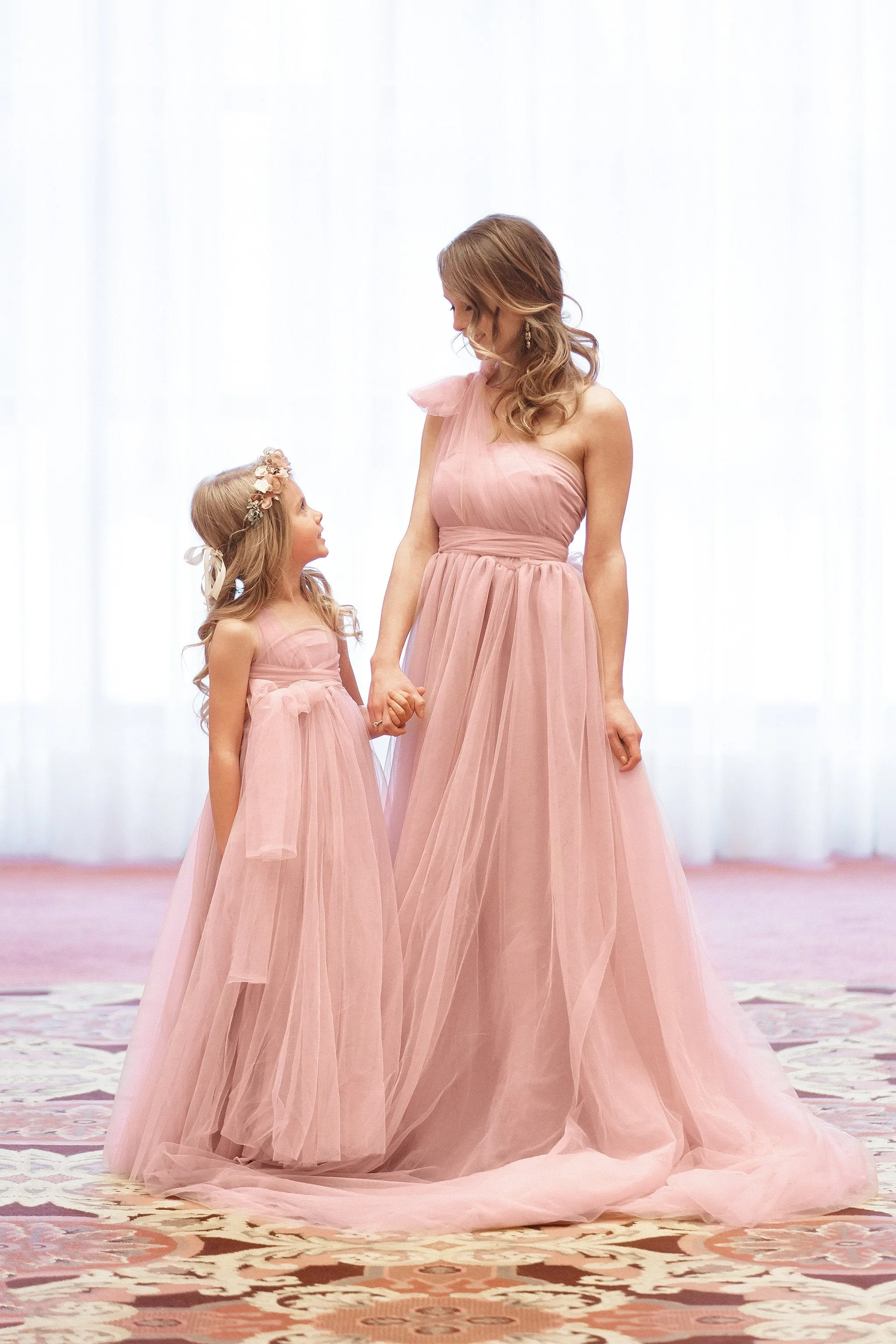 Kaitlyn Gown • Mesh Infinity Gown • Maternity Dress • Pregnancy Gown • Bridesmaid Dress • Senior Photos • Photo Shoot • Boho Dress | by Sew Trendy