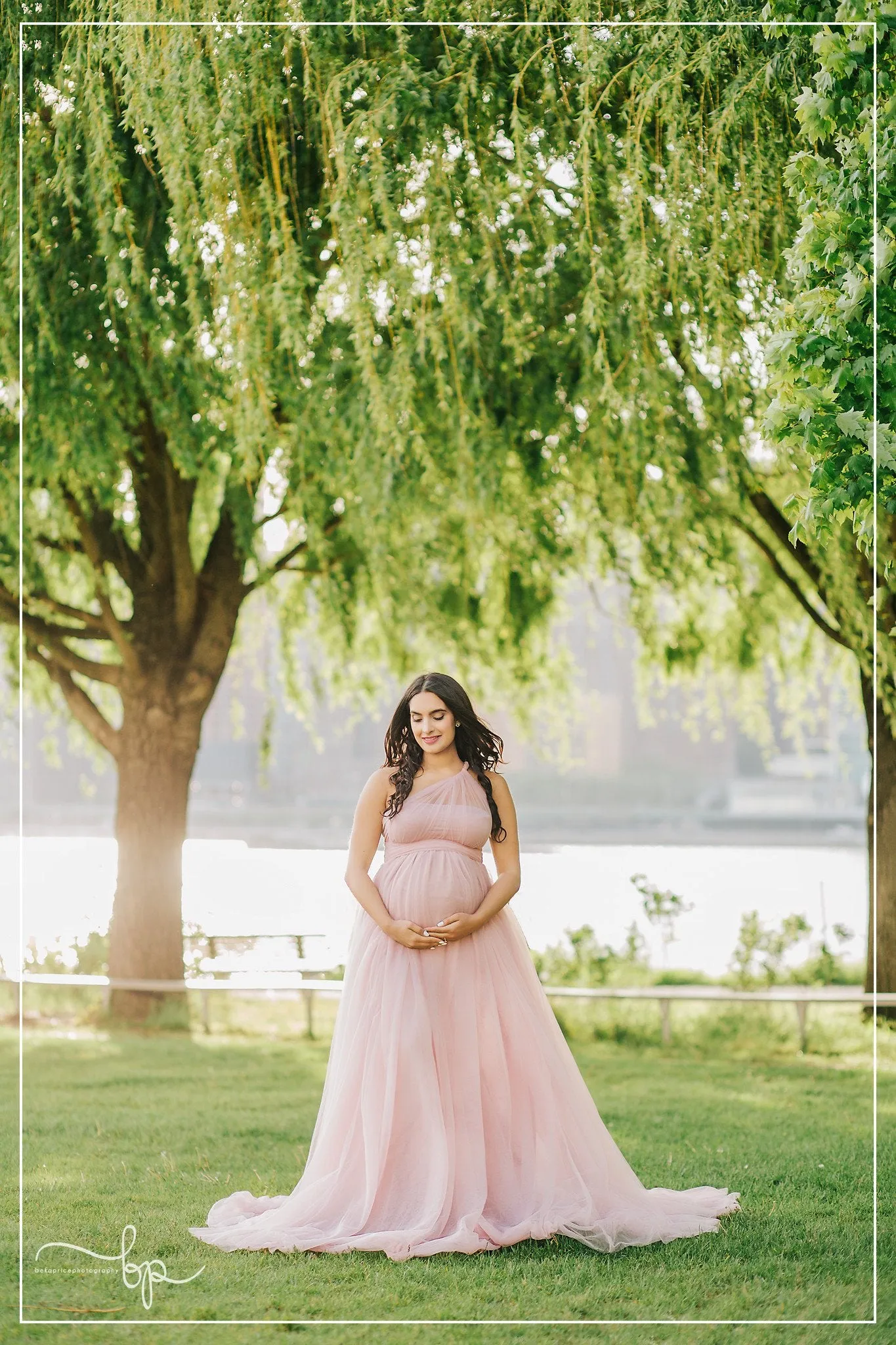 Kaitlyn Gown • Mesh Infinity Gown • Maternity Dress • Pregnancy Gown • Bridesmaid Dress • Senior Photos • Photo Shoot • Boho Dress | by Sew Trendy