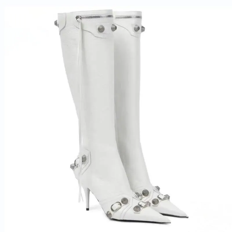 Luxury Pointed Toe Stiletto Boots