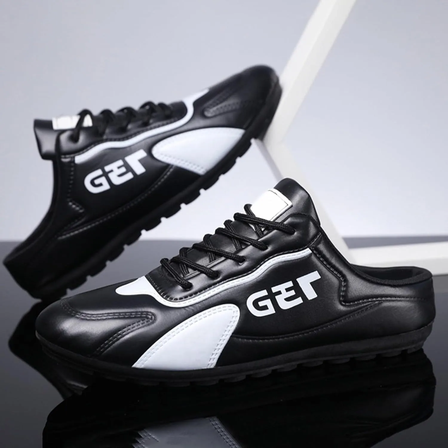 Men's Slip on Walking Shoes Comfortable Memory Foam Ultra Lightweight Breathable Fashion Sneakers Non Slip Arch Support Cushioning Training Gym Shoes Wide Width