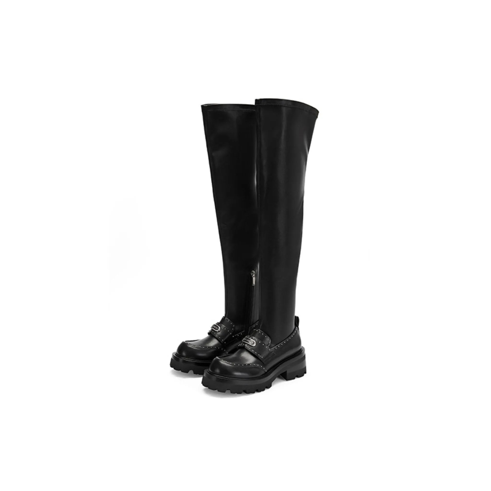 Modern School Retro Stretch Boots