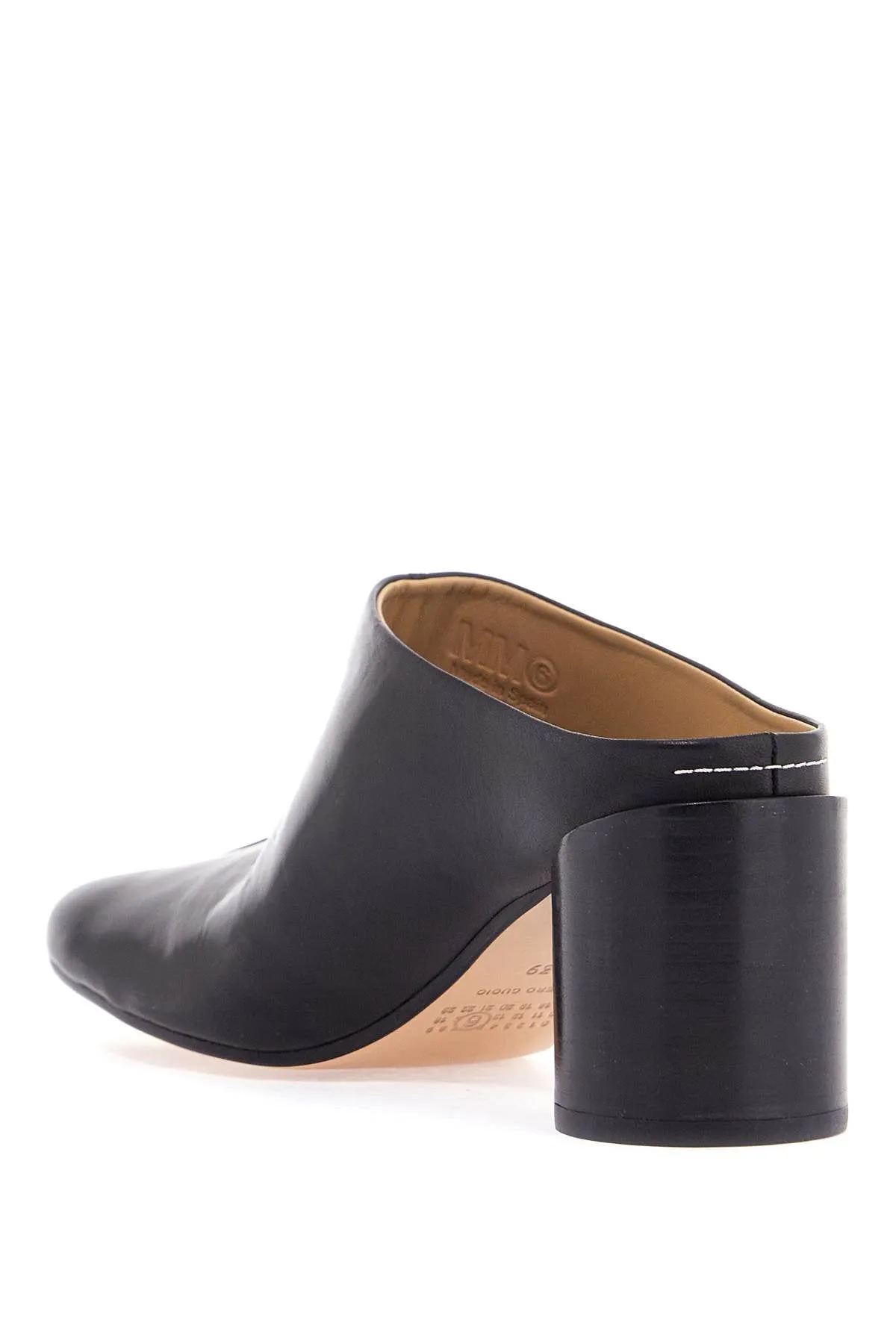 Mules in Leather