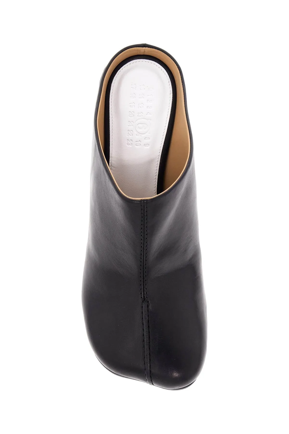 Mules in Leather