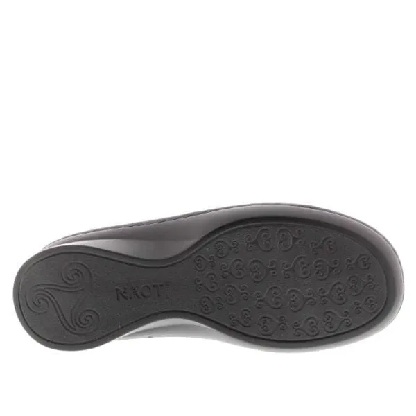 Naot Women's Mambo Velcro Shoes- Black/ Brown Combination