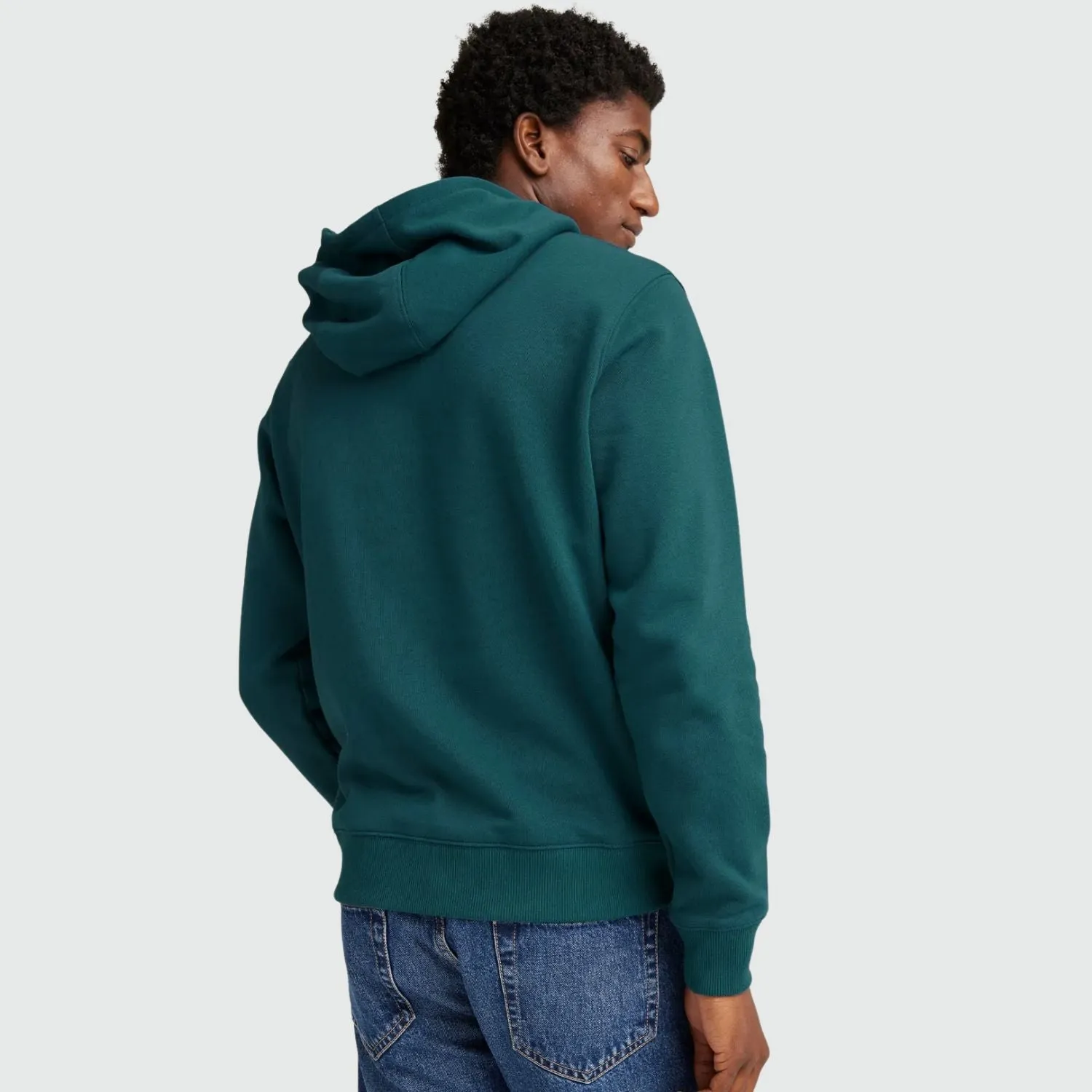 Recycled Fleece Pullover Hoodie (Reflecting Pond)