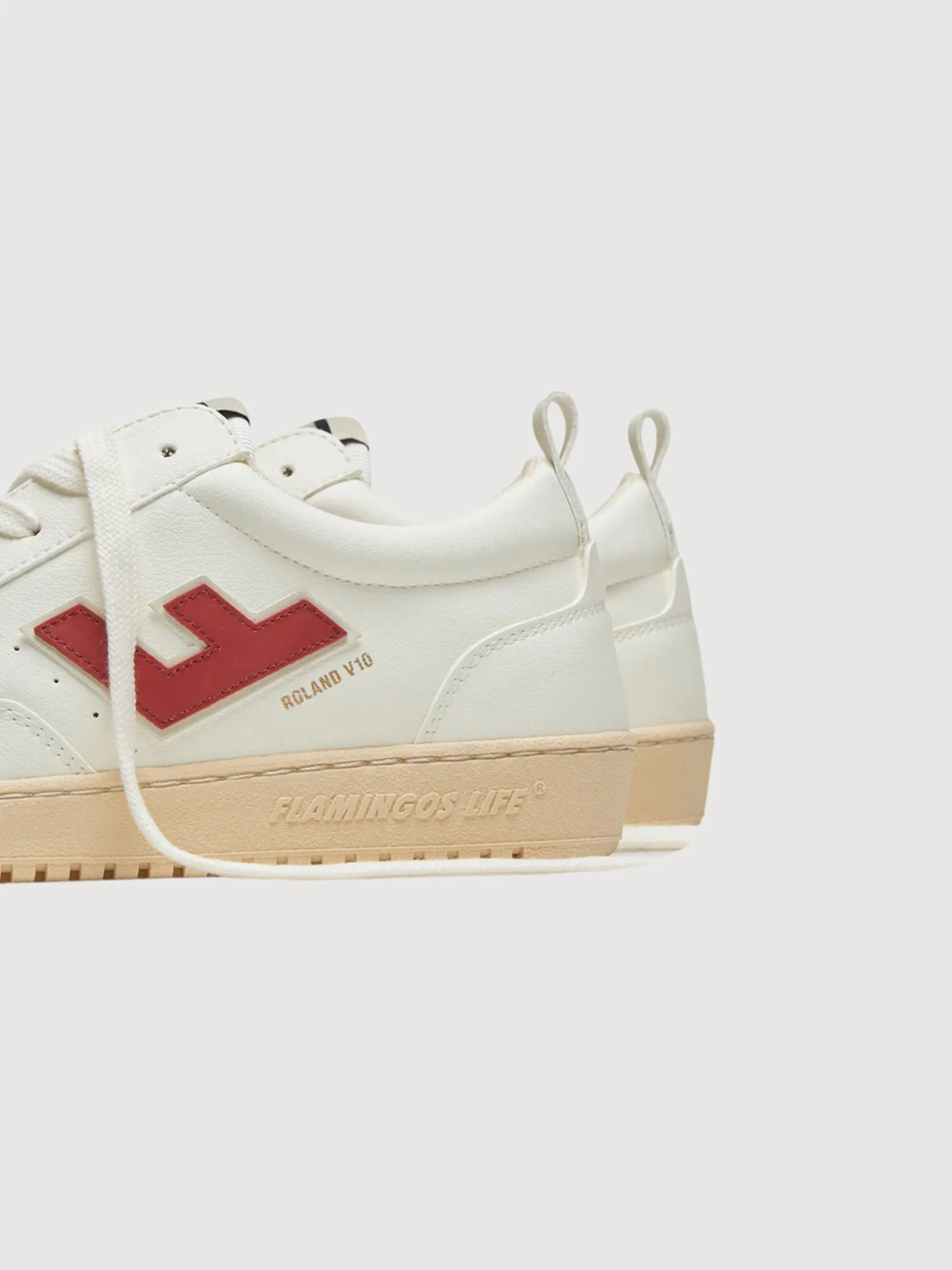 Roland V.10 Pearl Rust Ivory Sneakers | Flamingos' Life