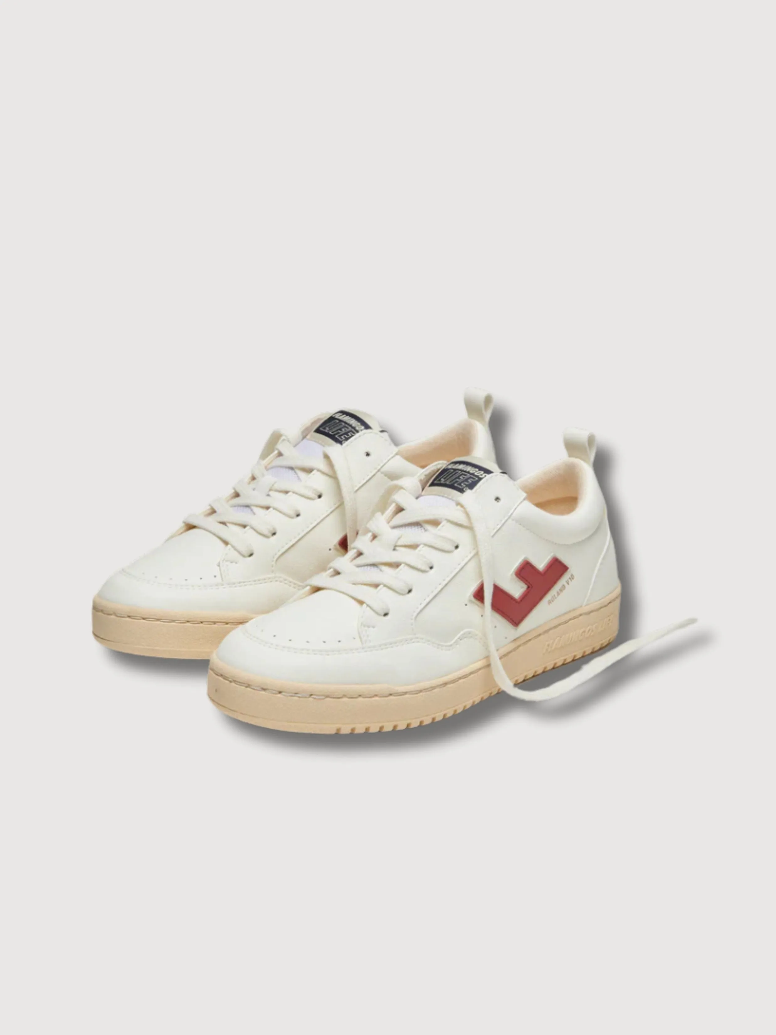 Roland V.10 Pearl Rust Ivory Sneakers | Flamingos' Life