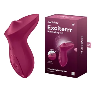 Satisfyer Exciter Lay On Vibe - Red