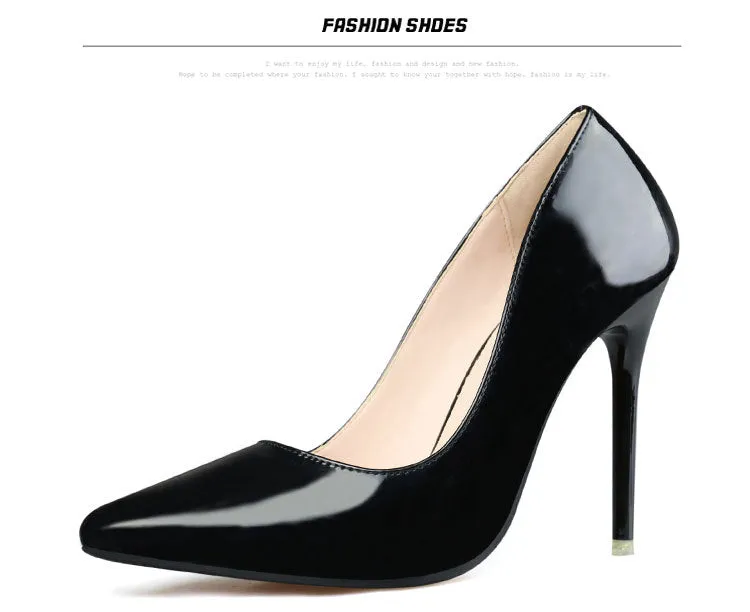 sexy black high heels