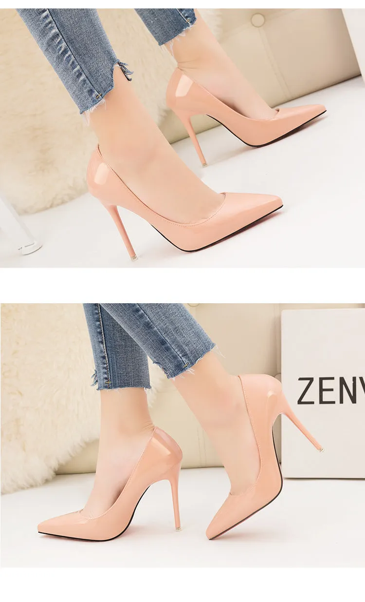 sexy black high heels
