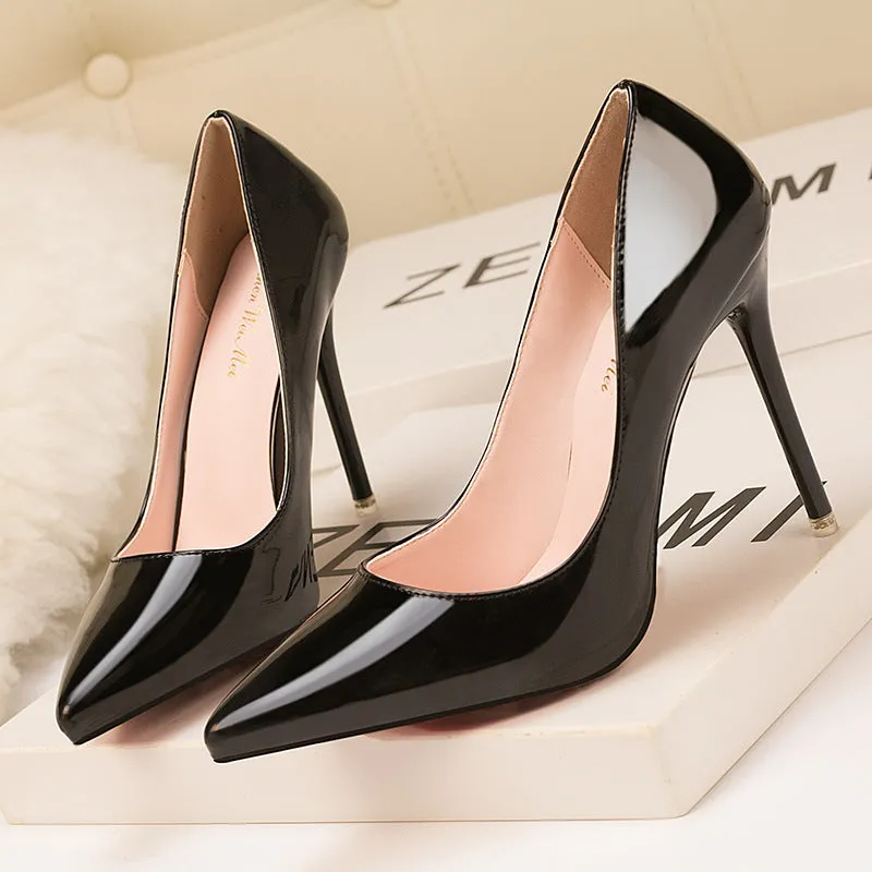 sexy black high heels
